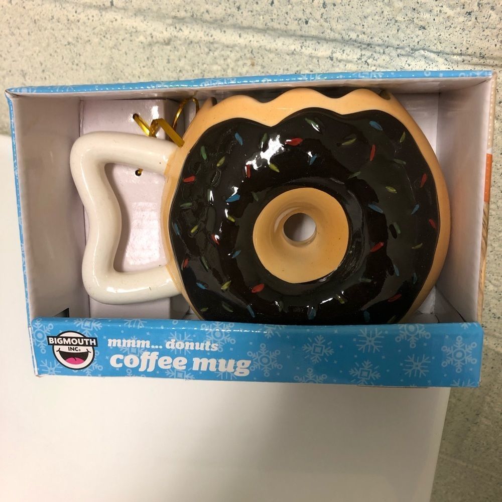NWT Bigmouth Inc Donut Coffee Mug